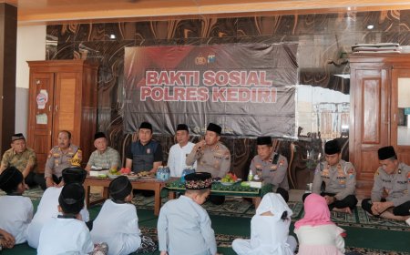 Polres Kediri Bangun Sumur Bor di Yayasan Yatim Dhuafa, Atasi Krisis Air Bersih di Musim Kemarau